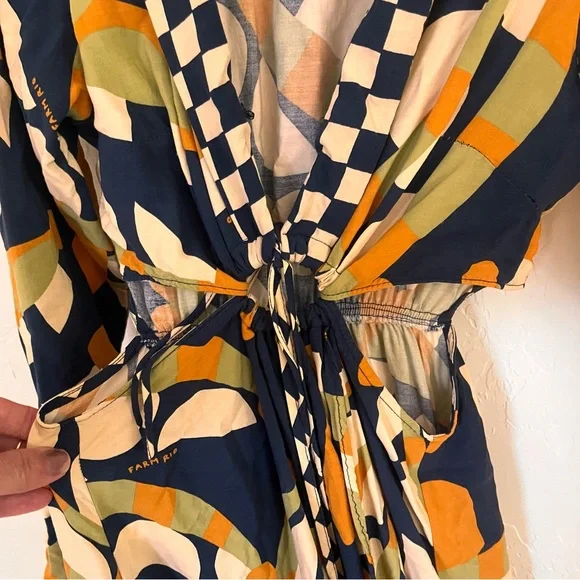 Farm Rio long long cropped dress - Picture 5 of 12